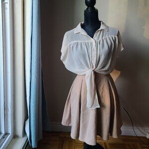 Adorable semi sheer blouse. Size small.